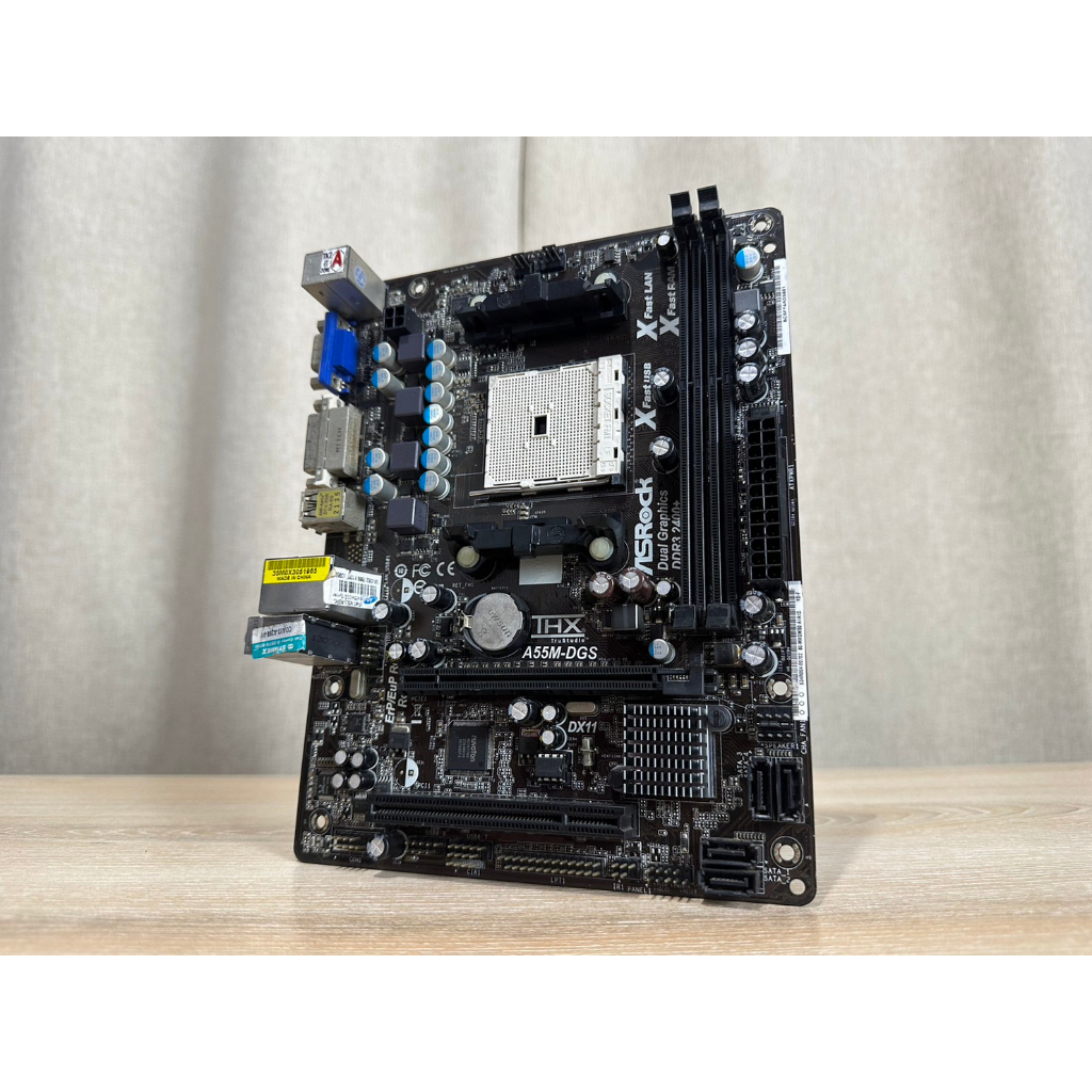 เมนบอร์ด(mainboard) Asrock A55 series / A55M-DGS / A55M VS (socket FM1 ...