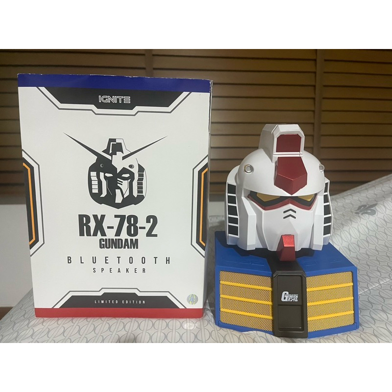 IGNITE ลำโพงกันดั้ม ( GUNDAM RX-78 BLUETOOTH SPEAKER ) | Shopee Thailand