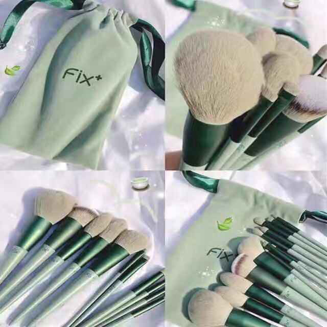 ร้านไทย🎁 แปรงแต่งหน้า13ชิ้นพร้อมถุง เซ็ตแปรงแต่งหน้า​Fix ราคาพิเศษพร้อมถุง แปรงไฮไลท์แปรงอายแชโดว์แปรงปัดแก้ม - 4