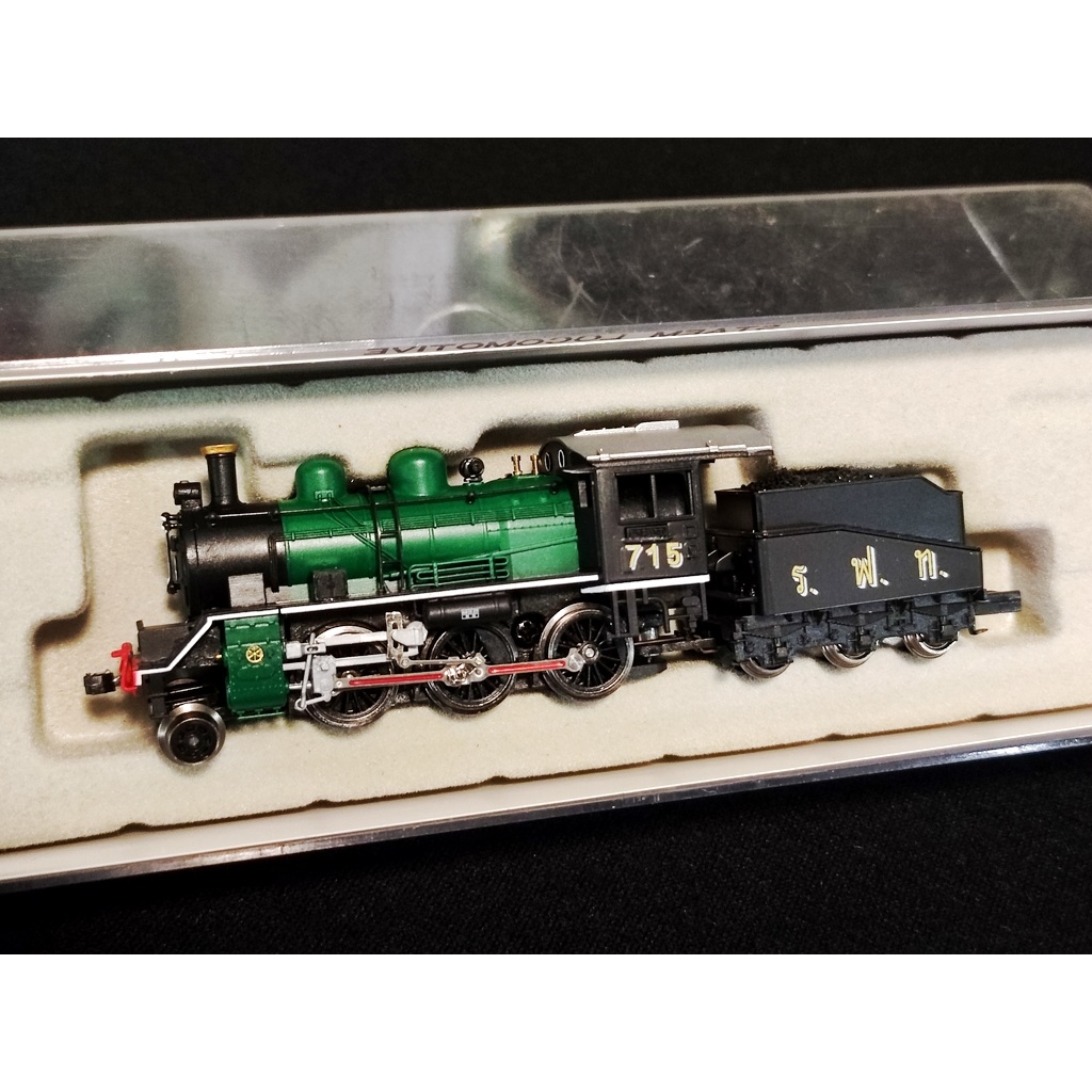 โมเดลรถไฟไอน้ำ หัวรถจักรไอน้ำ หัวลากไอน้ำ โมเดลรถไฟไทย Kato Micro ace ...