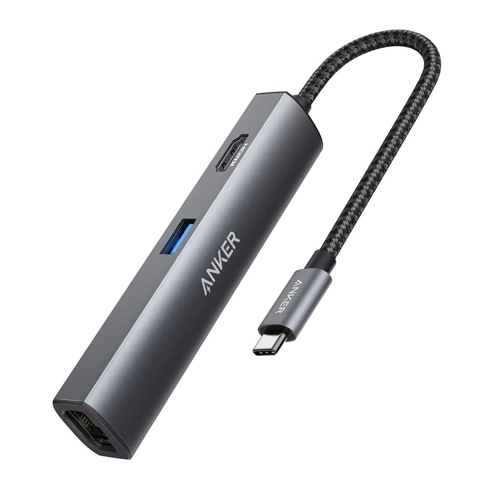 ADAPTER/CONVERTER (อุปกรณ์แปลงสัญญาณ) ANKER POWEREXPAND 5 IN 1 USB-C ...