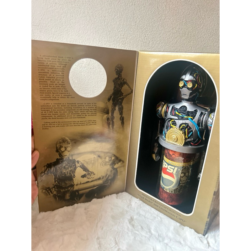 สตาวอร์ STAR WARS 2000 Celebration PEPSI C-3PO Bottle Cap | Shopee