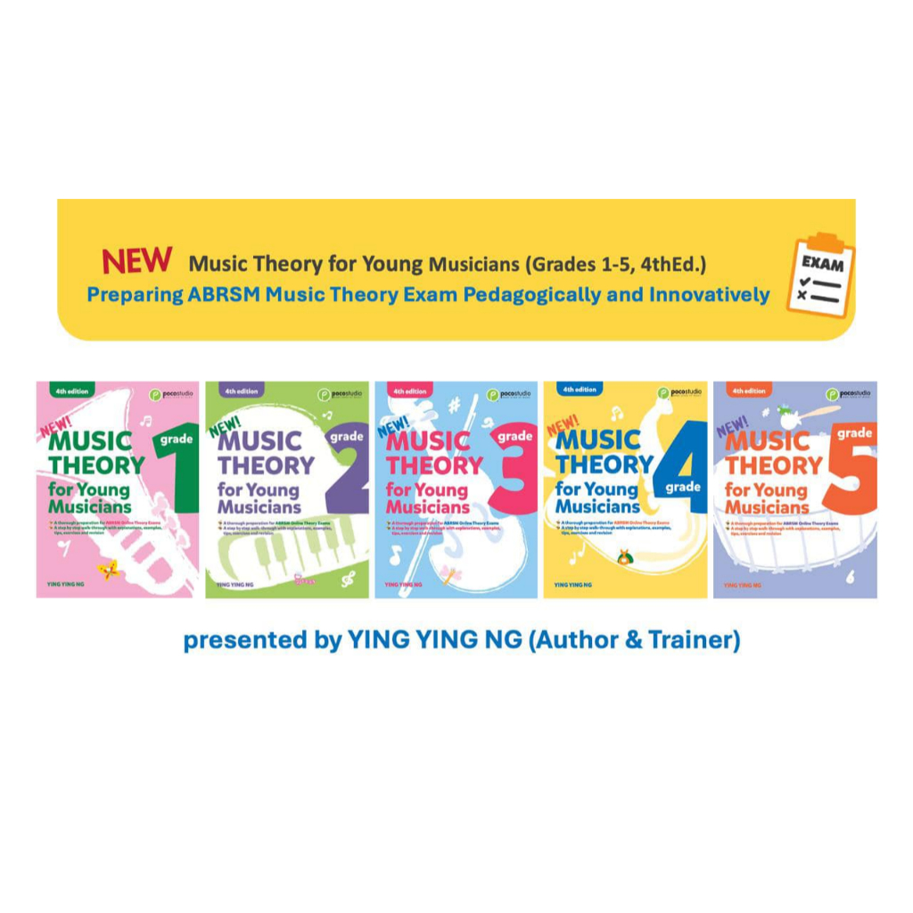 Poco Music Theory for Young Musicians, Grade 1-5 4th Edition | Shopee ...