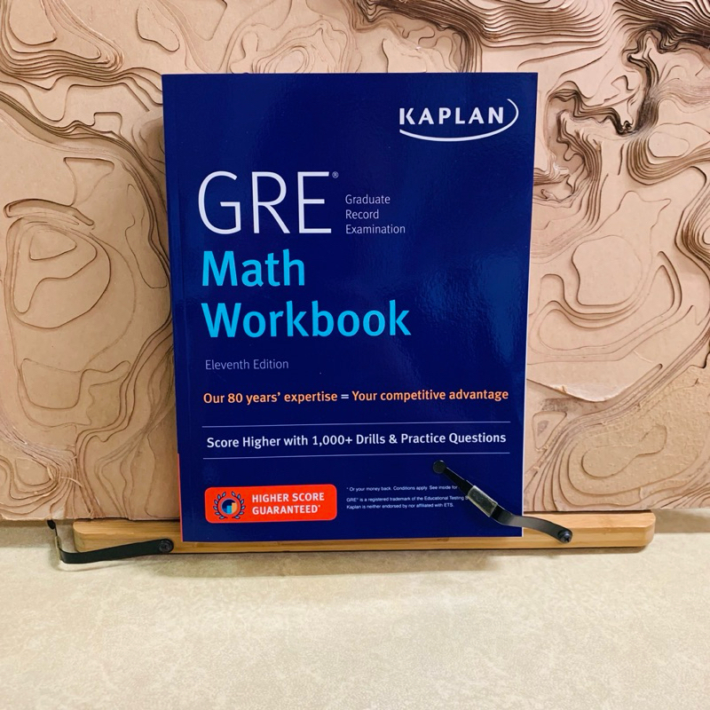 ฌ654 KAPLAN GRE Math Workbook | Shopee Thailand