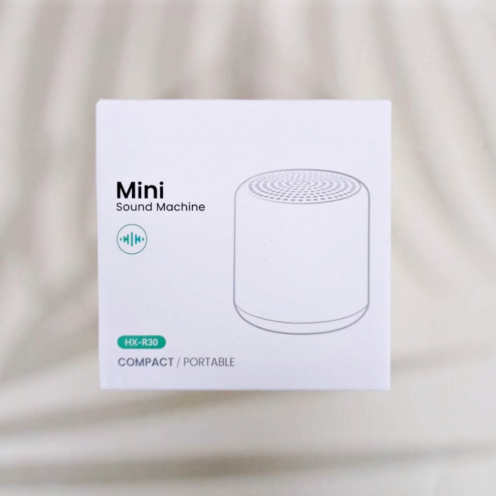 [Restnature®] Mini Sound Machine Noise for Adult HX-R30 White เครื่อง ...