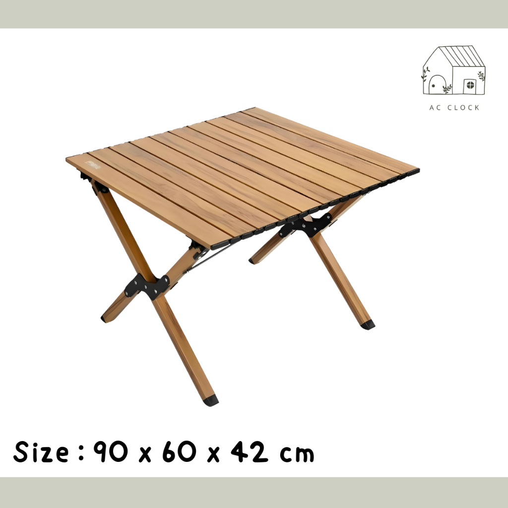 โต๊ะพับได้ โต๊ะพับแคมป์ปิ้ง แบบพกพาสะดวก Folding table | Shopee Thailand