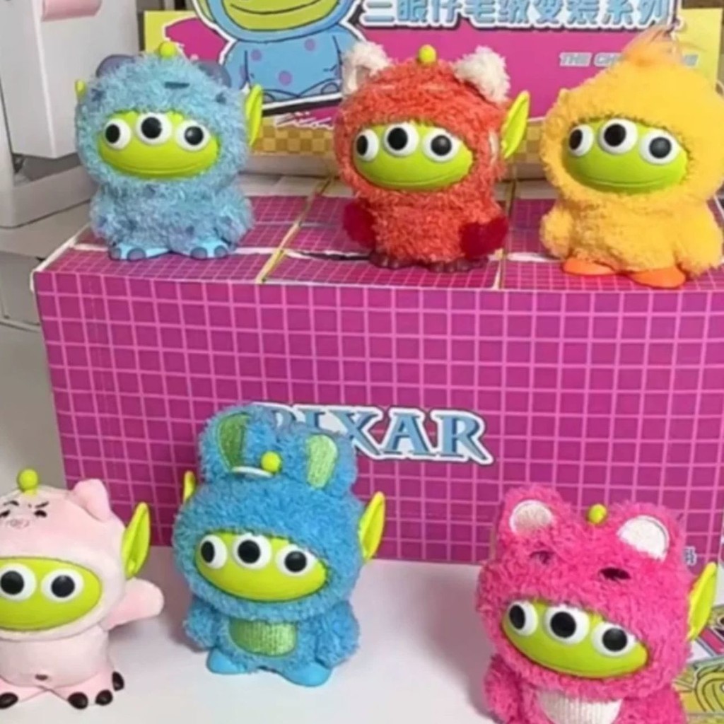 [พร้อมส่งในไทยแบบยกbox]Disney Pixar Three Eyes Boy Mystery Box Alien ...