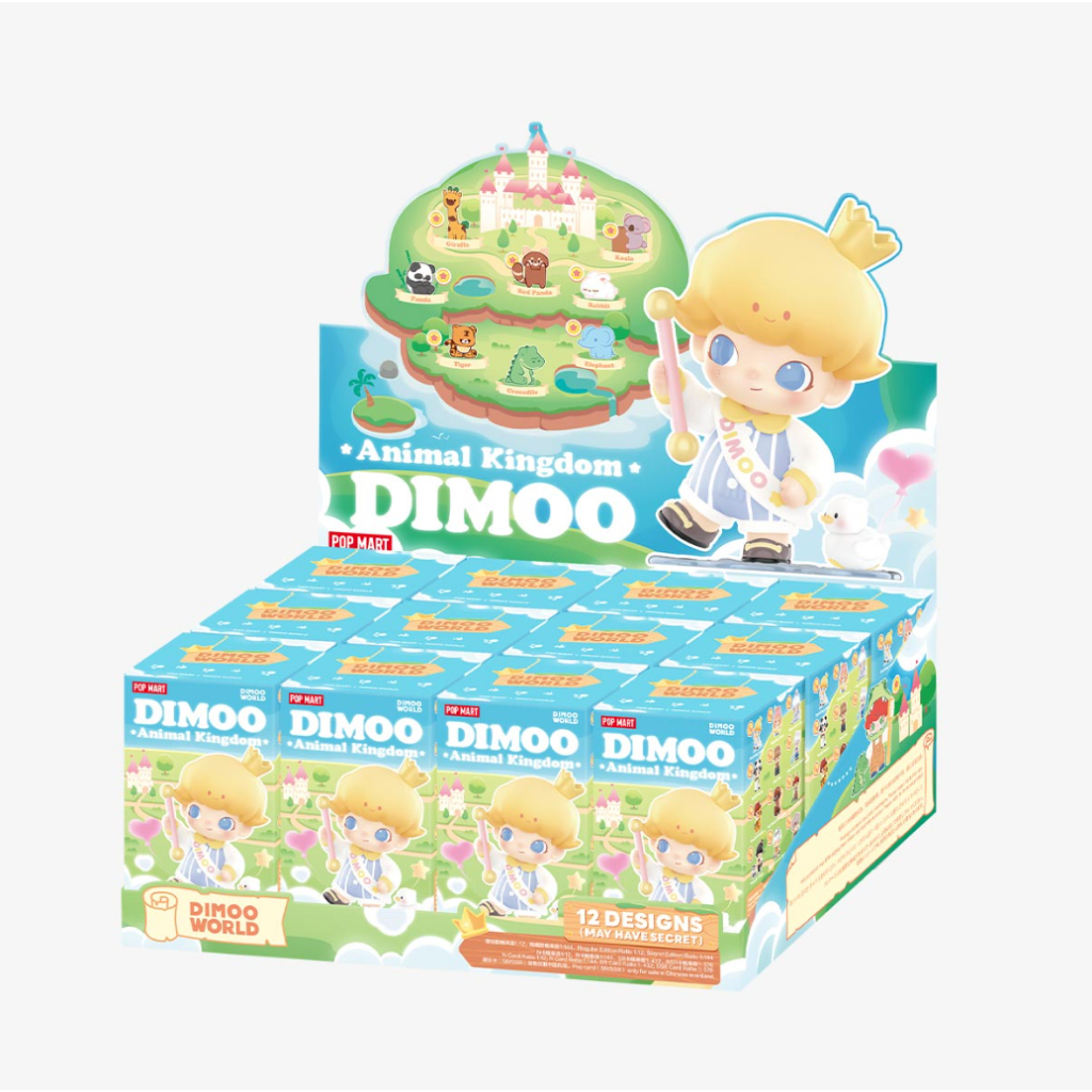พร้อมส่ง ยกกล่อง POP MART DIMOO Animal Kingdom Series Figures | Shopee ...
