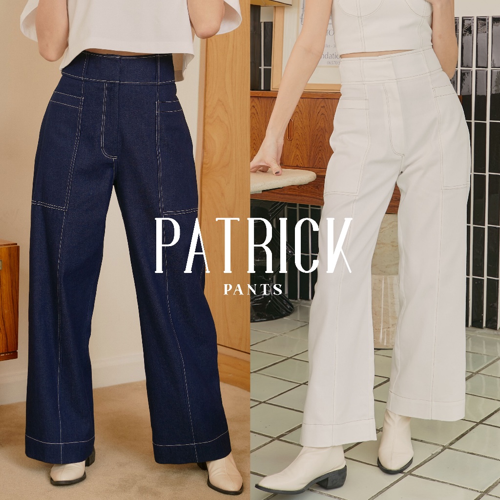 TheBlancPale : Patrick Jean Pants กางเกงยีนส์ที่ไม่หนาไม่บาง เป็นความ ...