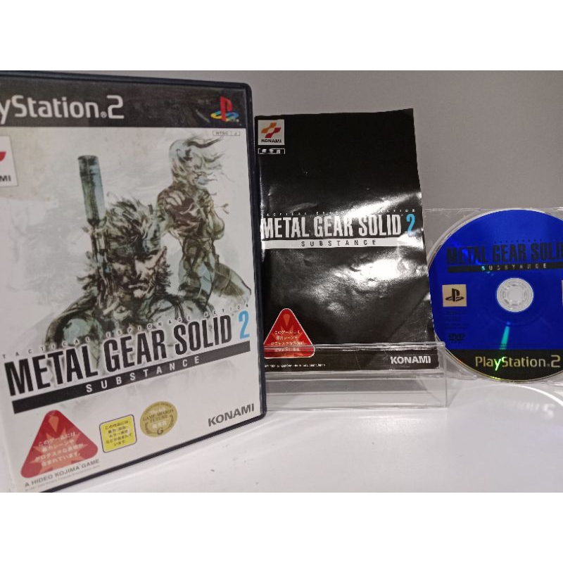 Trader Games - METAL GEAR SOLID 2 SUBSTANCE SONY PLAYSTATION 2  PS2 THE Best Series Ntsc Japan Neuf Brand New