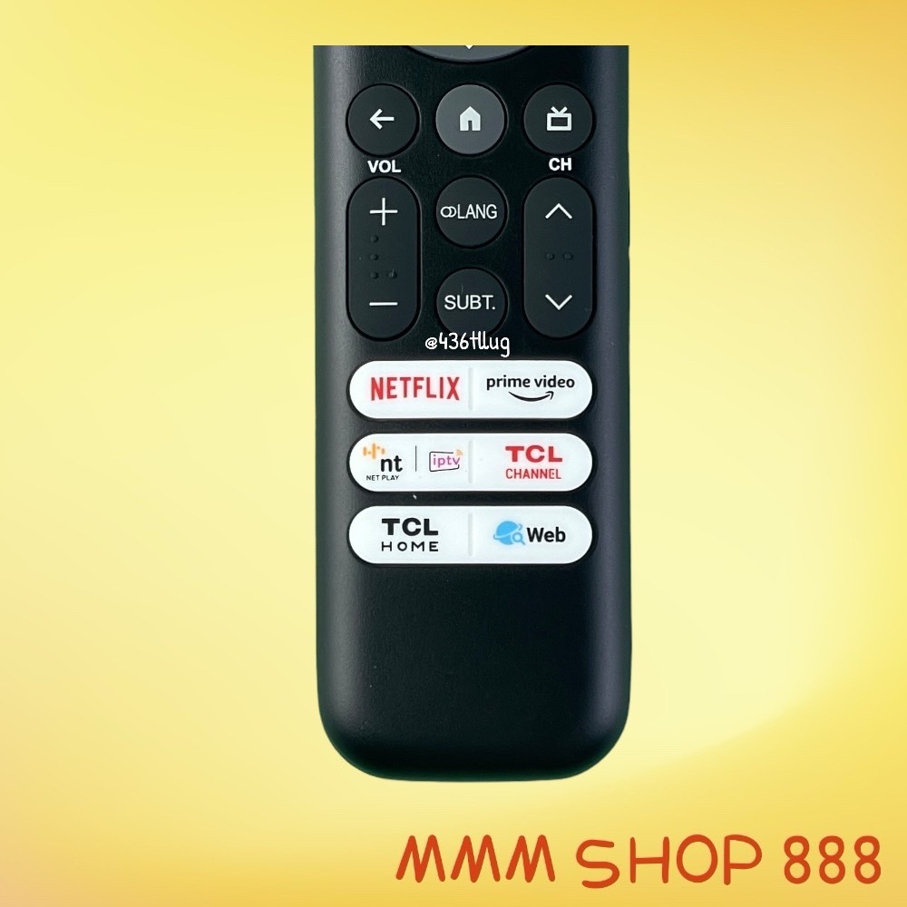 รีโมทรุ่น : ทีซีแอล TCL รหัส RC833 ***มีคำสั่งเสียง*** | Shopee Thailand