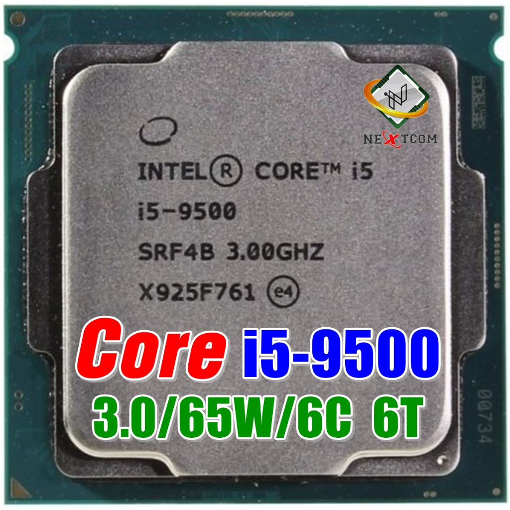 Intel Core I5-9500E Processore 6 Core 3.0 GHz 4.2GHz Turbo LGA1151