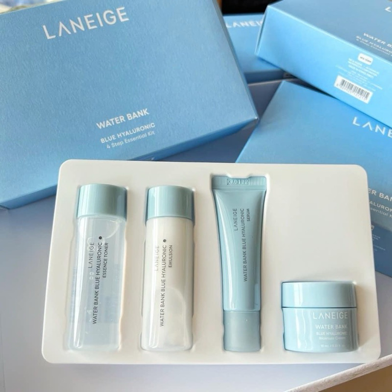 Laneige Water Bank Blue Hyaluronic 4 step | Shopee Thailand