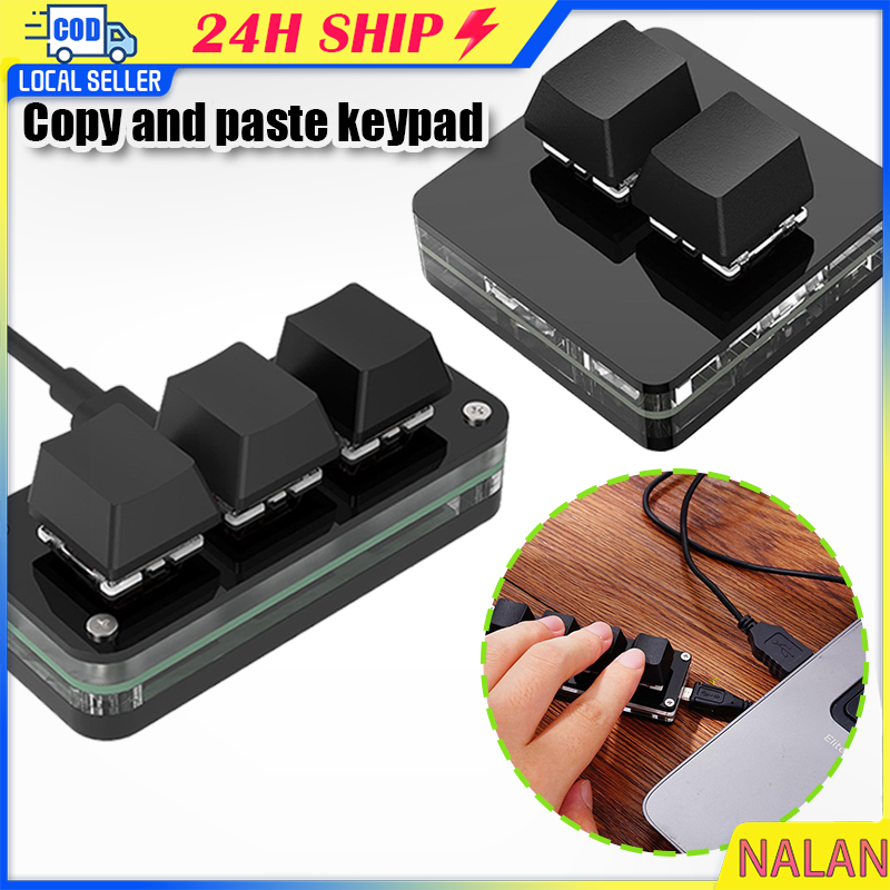 คีย์บอร์ดเกมมิ่ง แป้นพิมพ์ 2/3 Key copy paste gaming keyboard | Shopee ...
