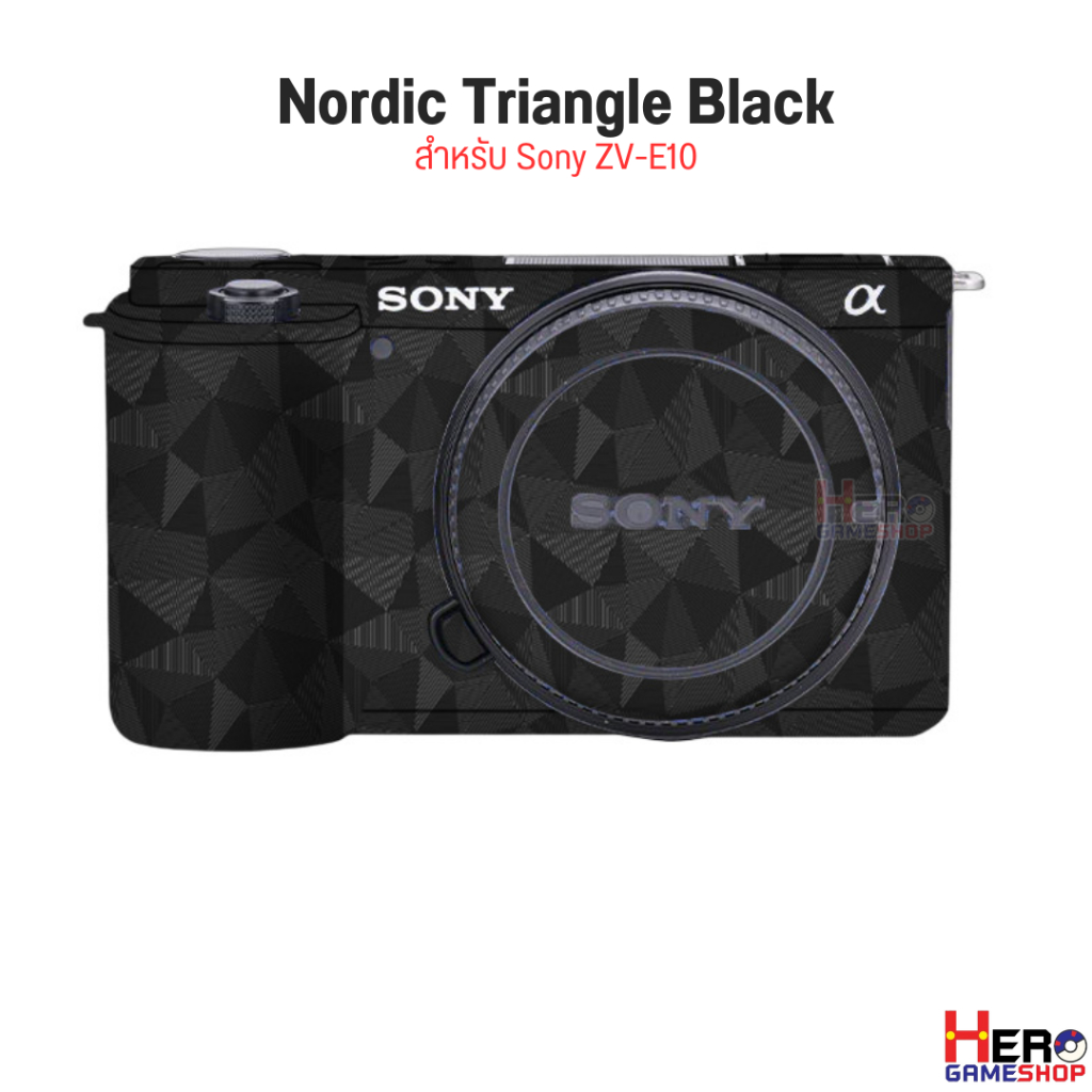 [Sticker Sony] Body Camera สติกเกอร์ skin ป้องกันเลนส์ กล้อง ไม่ทิ้ง ...