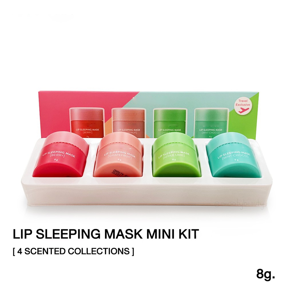 Lip Sleeping Mask ทรีทเมนต์มาส์กปากสูตรเข้มข้น ปกป้องความชุ่มชื้นให้ริม ...
