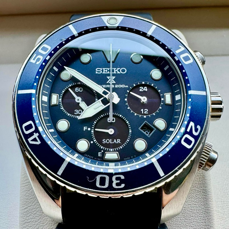 Seiko Diver Sumo Solar Chronograph | Shopee Thailand