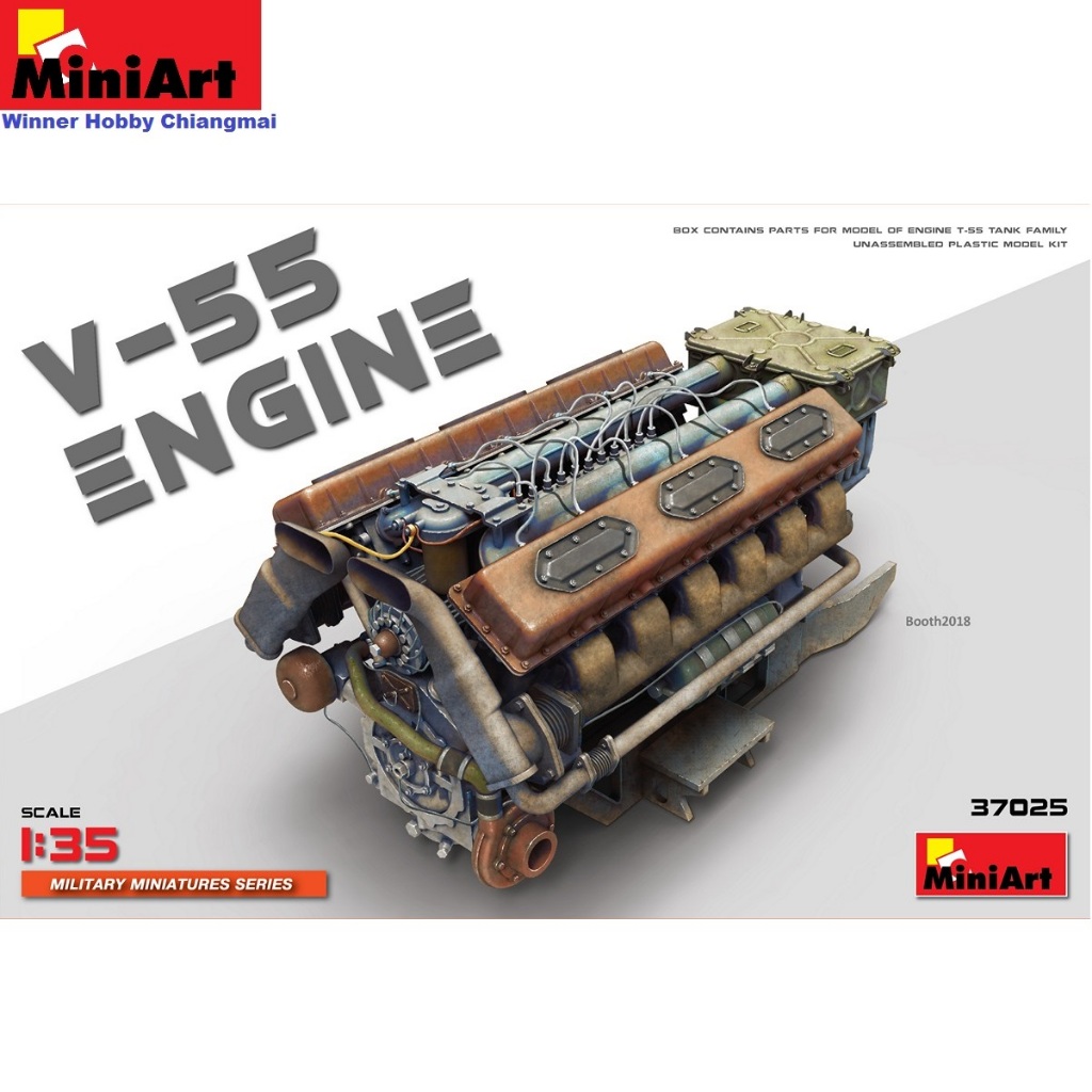 โมเดลพลาสติก MiniArt 37025 V-55 ENGINE 1/35 | Shopee Thailand