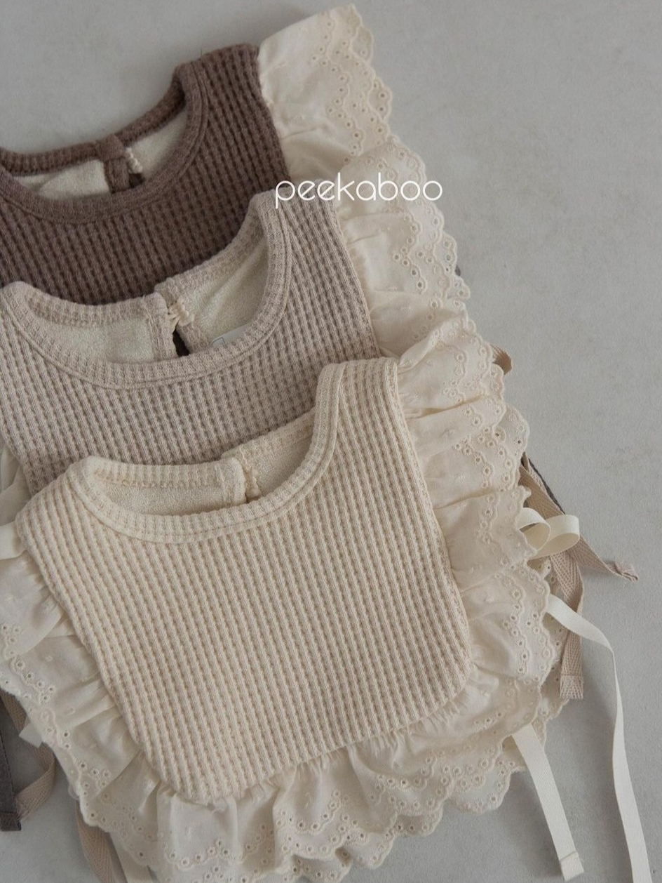 PEEKABOO Thailand / Made in Korea / Cotton Baby Bib / Cookie Bib ...