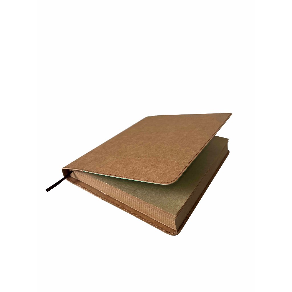 สมุดโน๊ตสไตล์วินเทจ(Vintage style notebook) ขนาด 15x19ซม. ปกด้านในเป็น ...