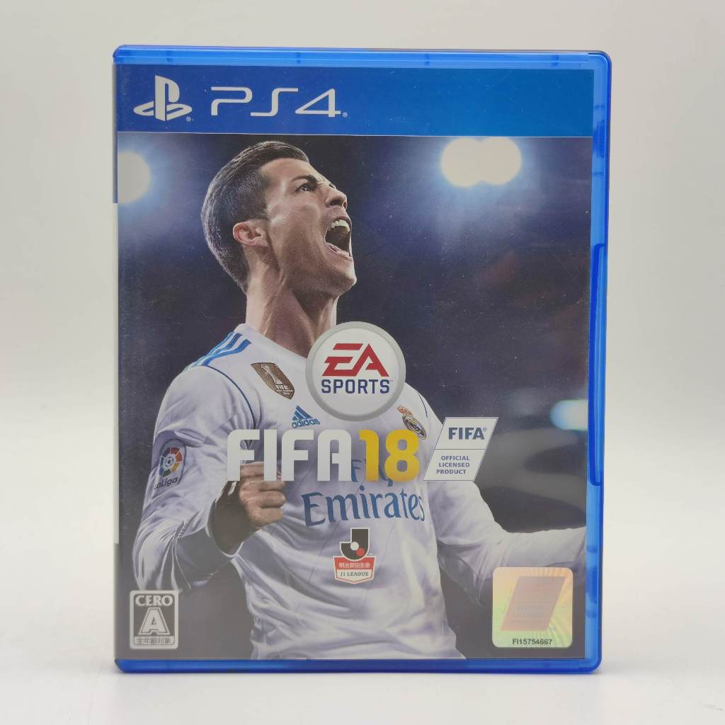 FIFA 18 [PS4] ตัวแผ่นเกม สภาพดี ของในกล่อง ดูตามรูปเลย Sony PlayStation ...