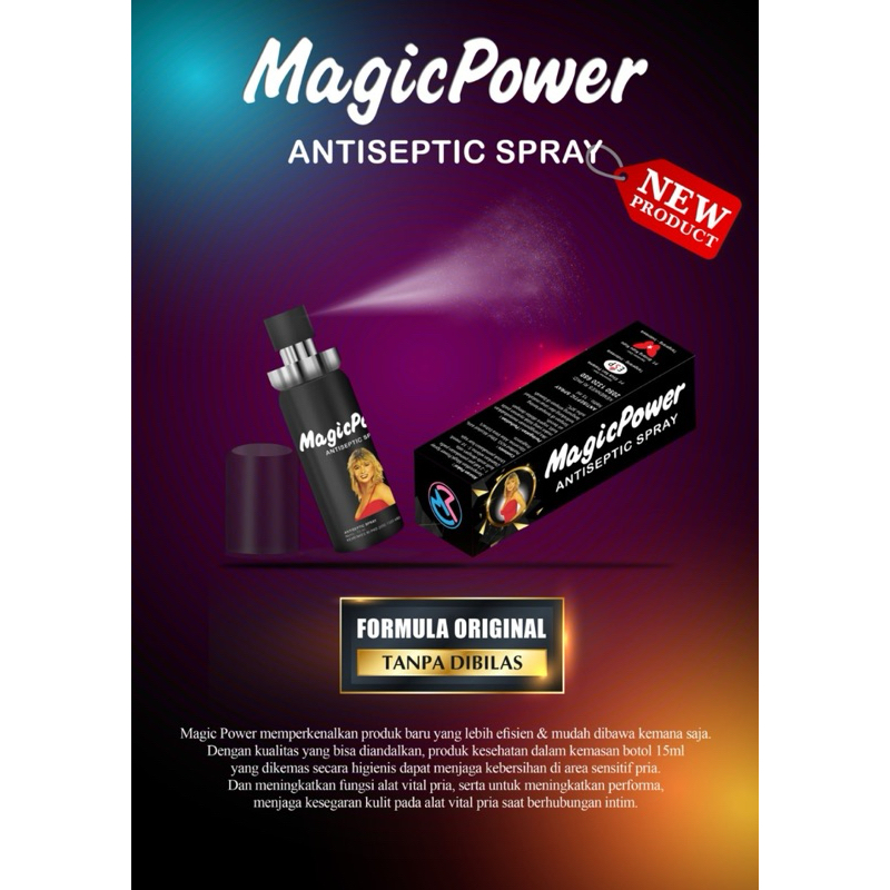 Indonesia Magic Power Antiseptic Spray / Spray Magic Power Antiseptic ...