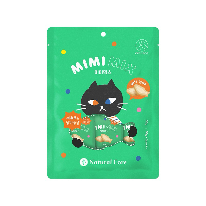 Natural Core MIMI MIX ขนมสุนัข ขนมแมว ออแกนิก ซีฟู๊ด Human grade แบบ ...
