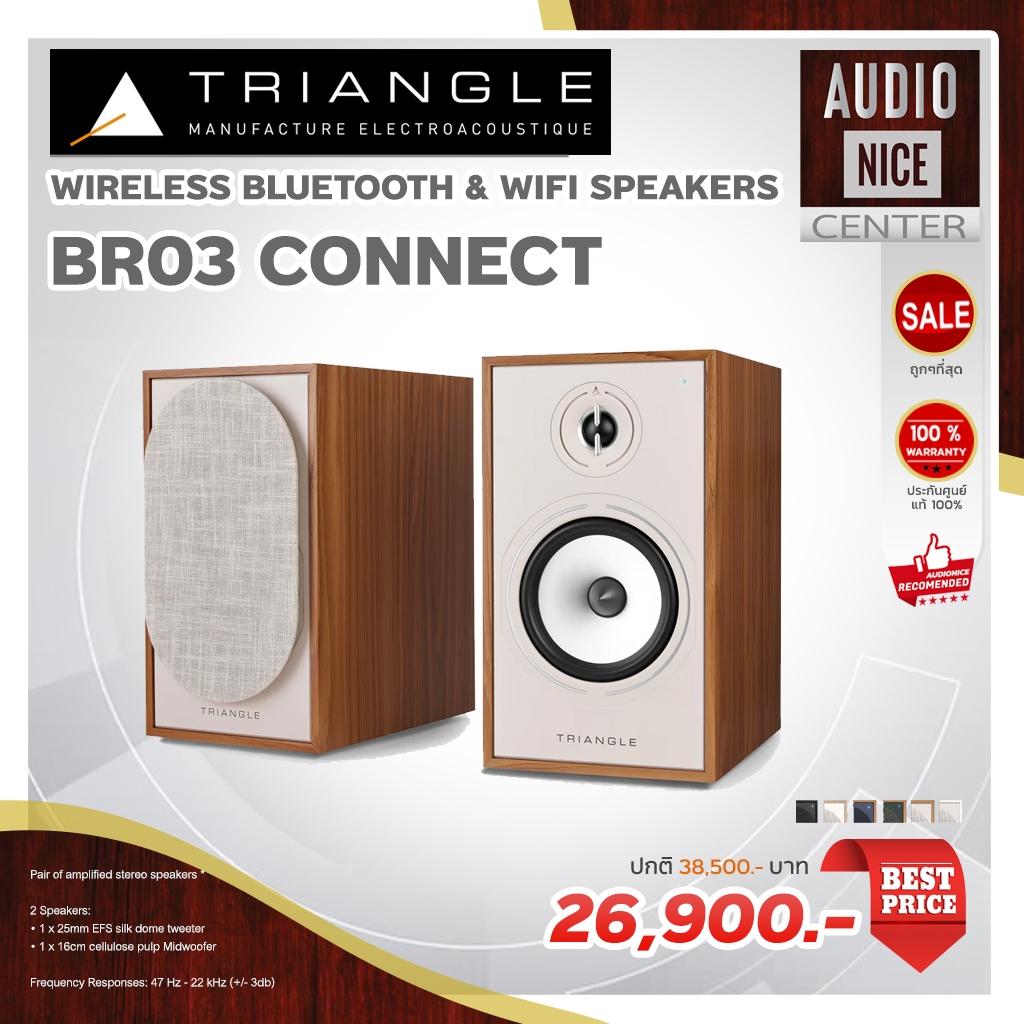 Triangle Borea -BR03 CONNECT Bluetooth Speaker | Shopee Thailand