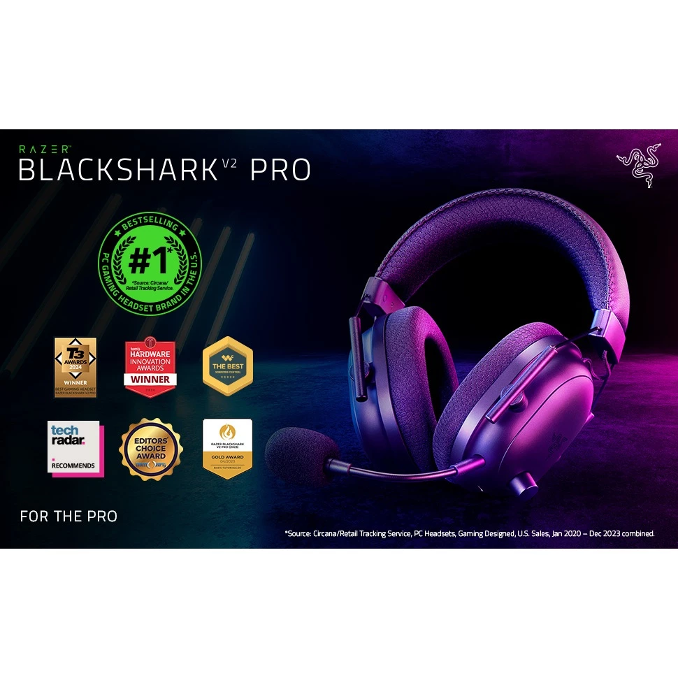 Razer BlackShark V2 Pro (รุ่นไร้สาย / Wireless)
