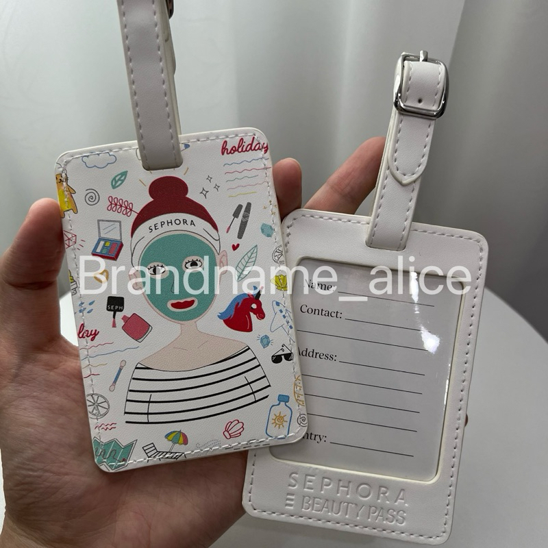 แท้💯 Sephora luggage tag ป้ายชื่อห้อยกระเป๋า | Shopee Thailand
