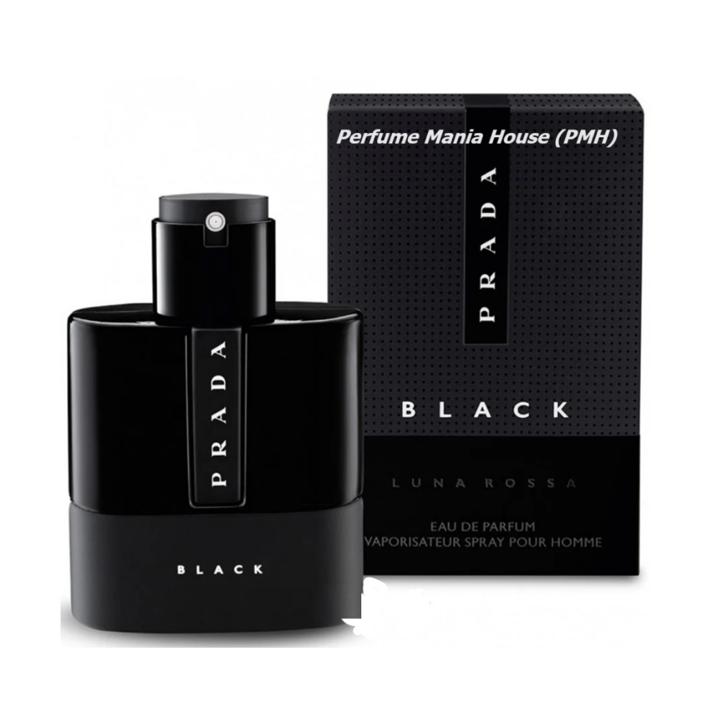 Prada Luna Rossa Black by Prada, 3.4 oz EDP Spray for Men