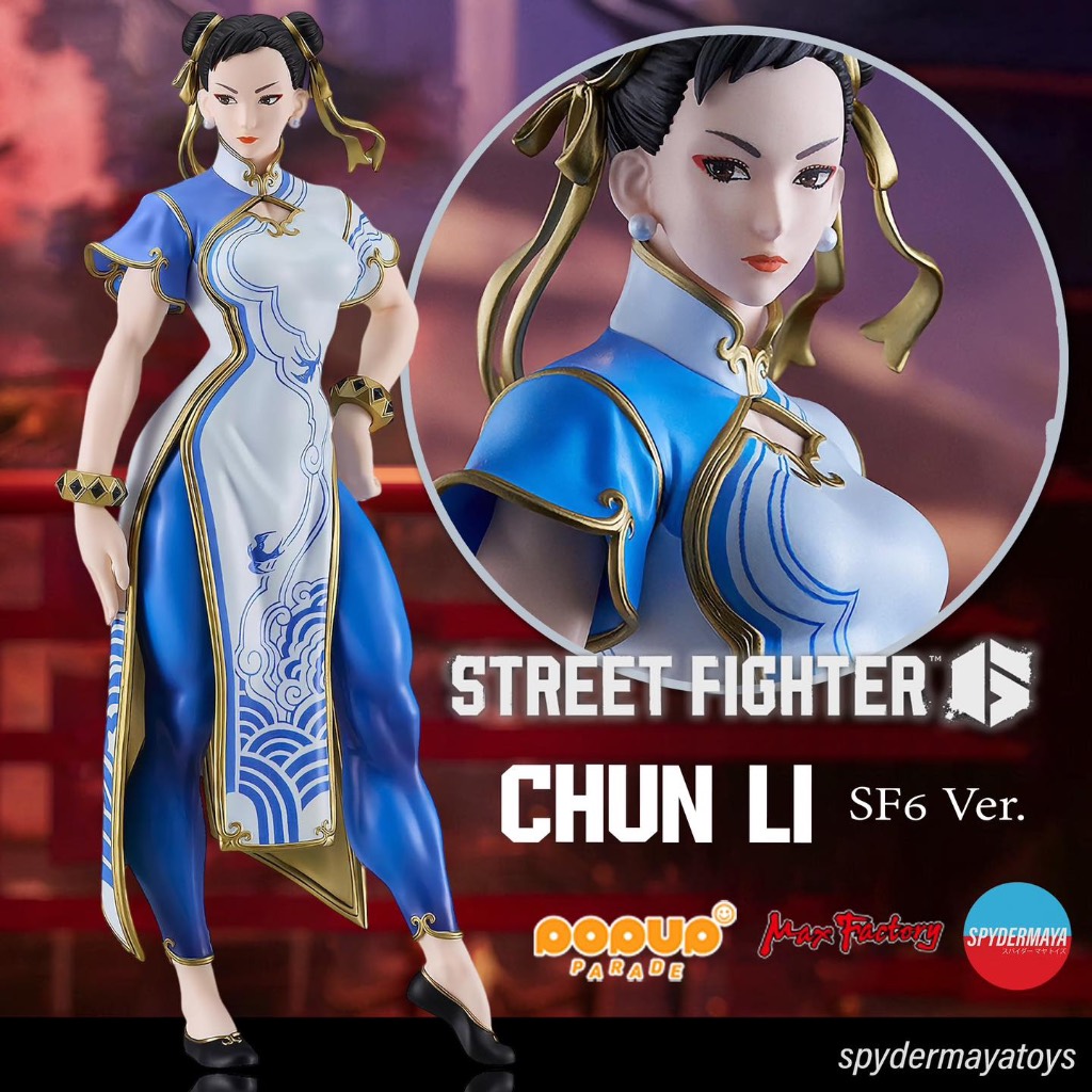 Chun-li Di Street Fighter 6 Figura Pop Up Parade Max Factory 17 Cm - 3