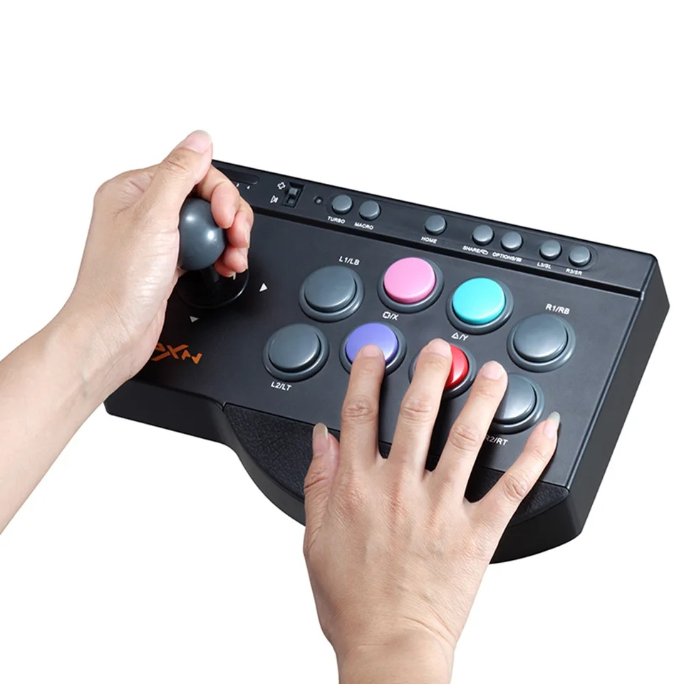 Joystick Controller PC /PS3/ /Switch/Android TV จอยอาเขตเกมส์ต่อสู้เกม ...
