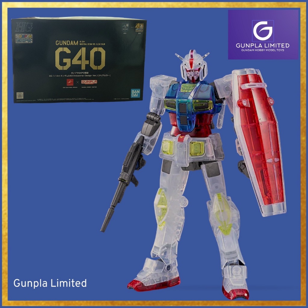 Hg 1/144 Gundam G40 EXPO (industrial Design Ver.) | Shopee Thailand