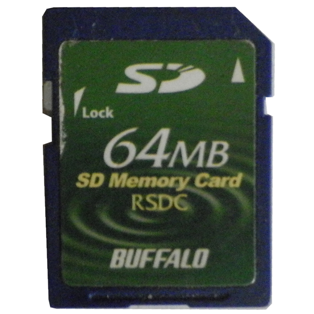 Buffalo 64MB SD memory cardการ์ดเก็บข้อมูล | Shopee Thailand