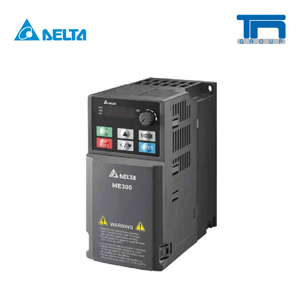 Delta Inverter ME300 VFD5A5ME43ANNAA 3HP 2.2 KW Input 380V 3-Phase ...