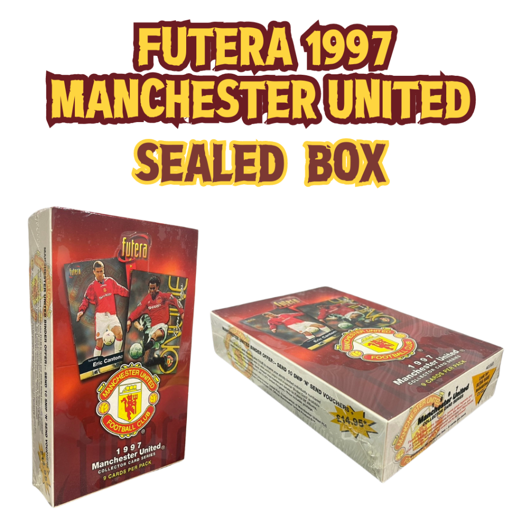 thumbnail interactive-video image 1 of Futera Platinum Promo Card – The Captains Of Manchester United (1998) – Mint 1 of 3