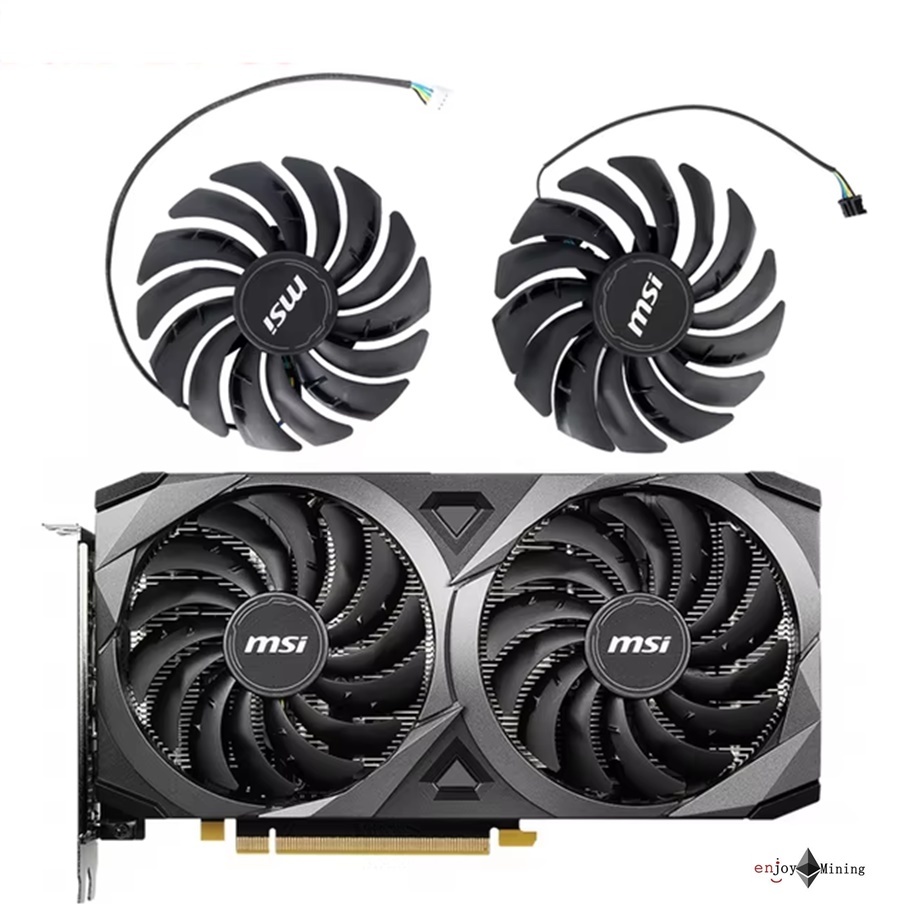 Ventola PLD10010S12HH Per Scheda Grafica MSI GTX 1080 Ti 1080 1070 1060 RX470 480 570 580 GAMING Graphics Card Cooler Fan - Foto 3