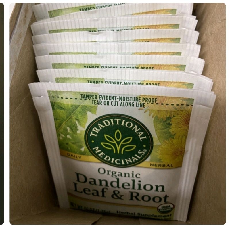 Traditional Medicinals, Herbal Teas, Organic Dandelion Leaf & Root Tea ...