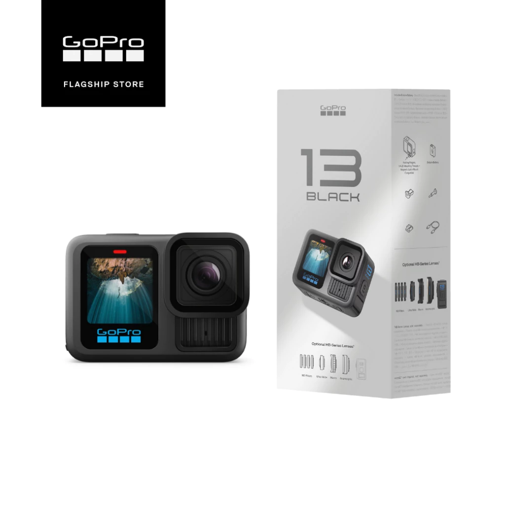 GoPro HERO 13 Black กล้องโกโปรรุ่นใหม่ กล้องแอคชั่นแคม กล้องดำน้ำ ของแท้ https://wayoza.com