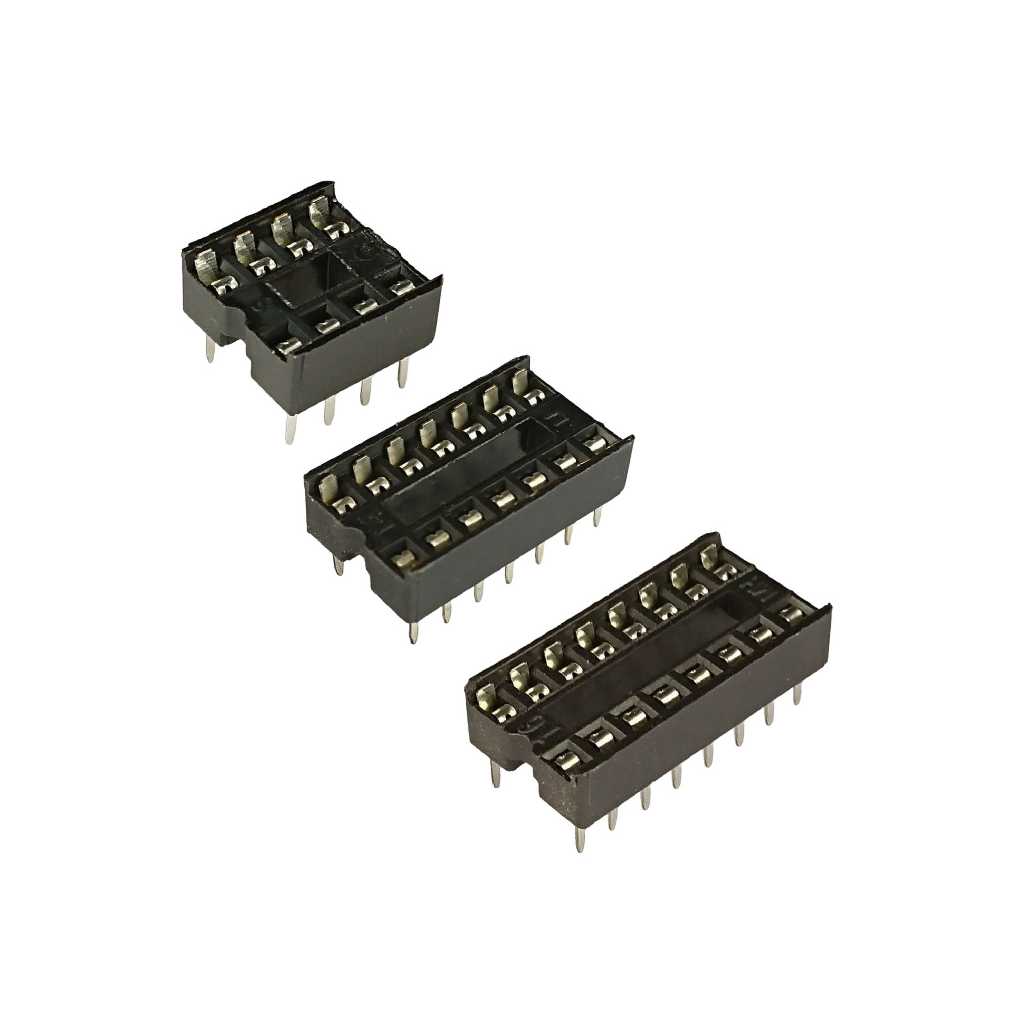 Socket IC ซ็อกเก็ตไอซี 8 14 และ 16 ขา (ราคาต่อ 1 ชิ้น) | Shopee Thailand