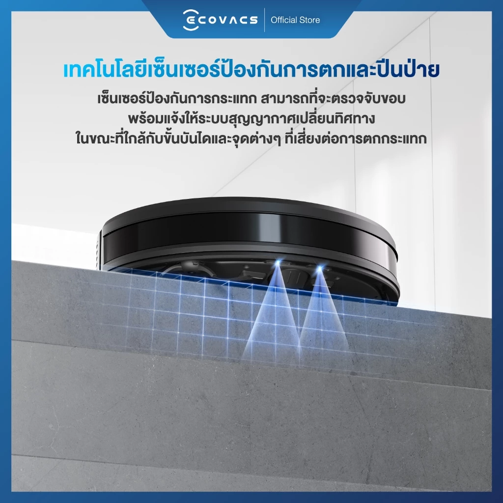 ECOVACS YEEDI Y1 PRO SERIES หุ่นยนต์ดูดฝุ่น ถูพื้น อัจฉริยะ - Smart Robotic Vacuum and Mop Cleaner