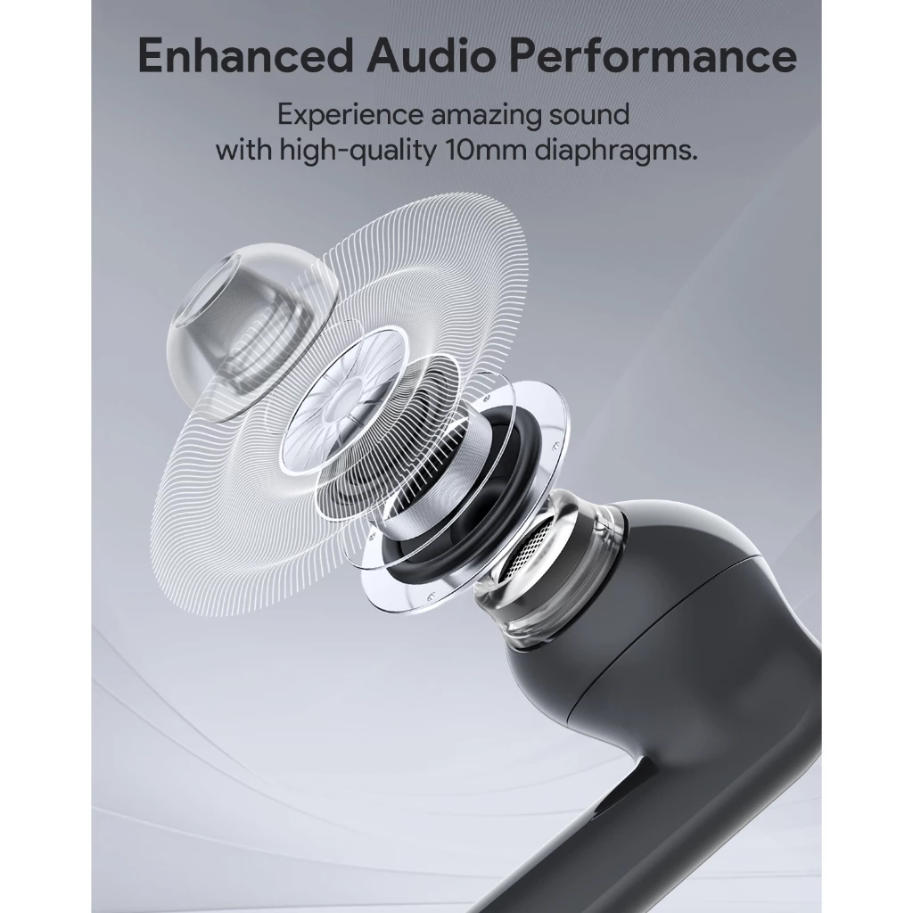 AUKEY EP-B2 หูฟังไร้สาย True Wireless In-Ear Bluetooth 5.4 With Hybrid ANC