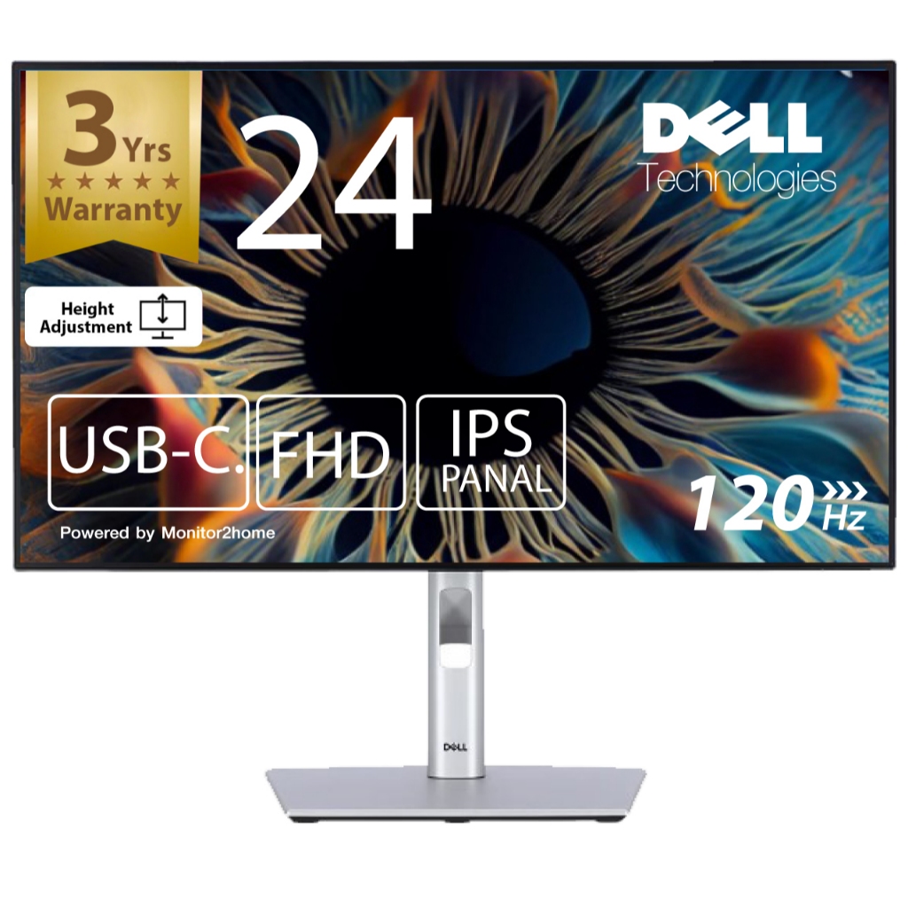 Dell UltraSharp U2424HE Full HD LED Monitor - 16:9 - 23.8