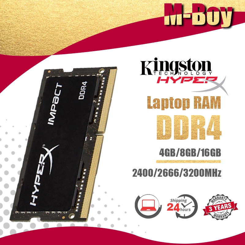 Kingston 3200mhz Ram For Laptop 【สินค้าเฉพาะจุด】Kingston Hyperx