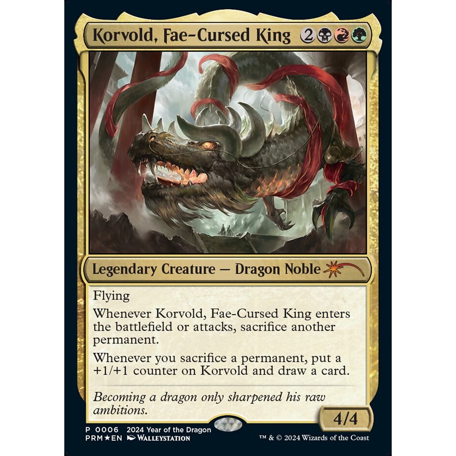 Korvold, Fae-Cursed King [Secret Lair Drop Series] main image 0