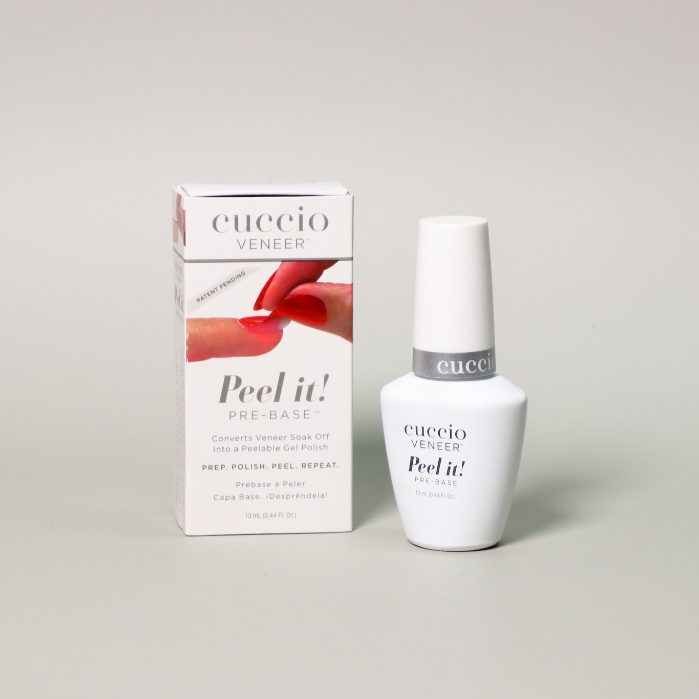 Cuccio Peel It! Pre-Base Mini-Starter-Set 6-teilig – Für Nagelverlängerungen & Gel-Maniküre