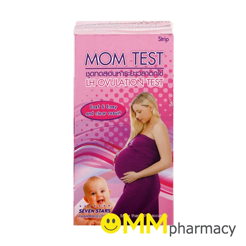 MOM TEST ชุดตรวจการตกไข่ | Shopee Thailand