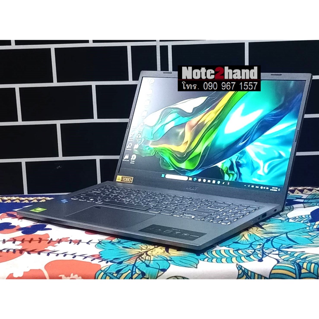 โน๊ตบุ๊คมือสอง ACER Core i3-1315U จอ15.6”IPS แรม8+SSD512+การ์ดจอ UHD ...