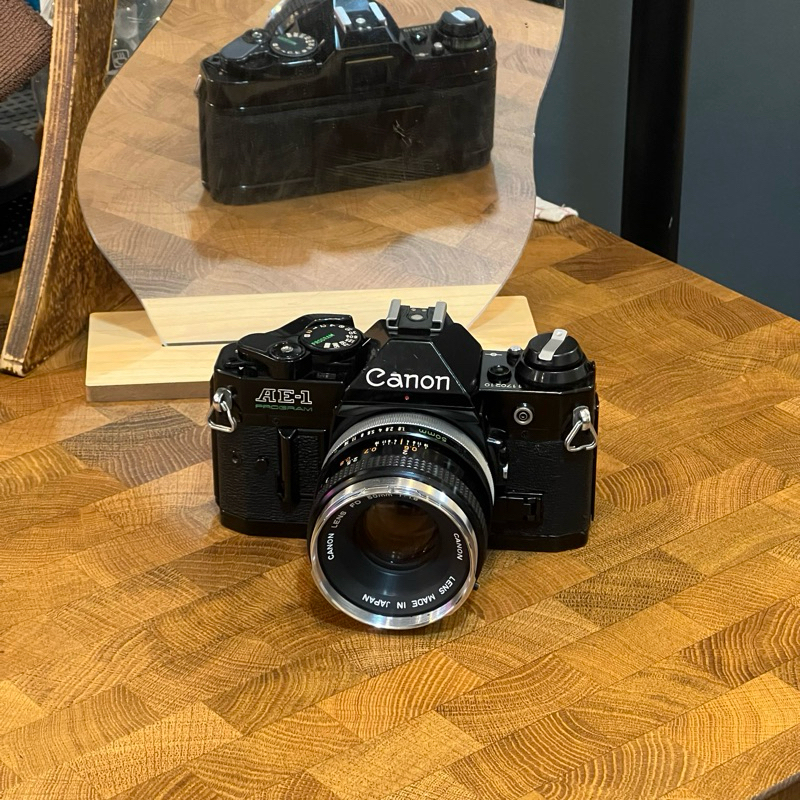 Canon AE-1 Silver + New FD 28mm f2.8 Canon AE-1 Silver + New